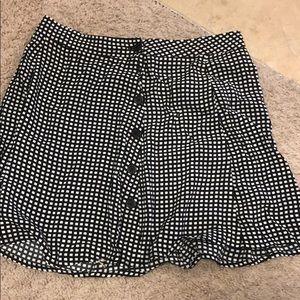 Forever 21 checkered skirt